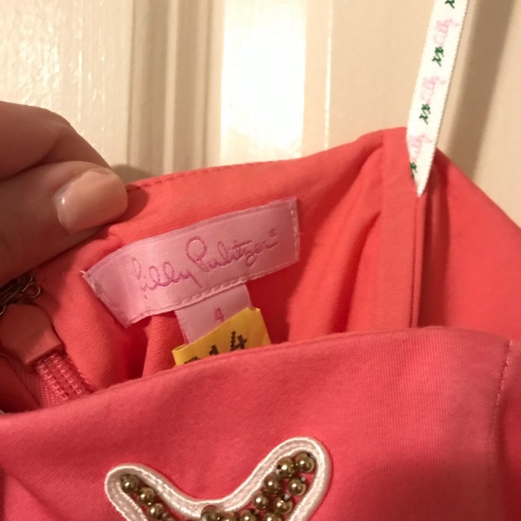 Lilly Pulitzer Mayfield Strapless Starfish Dress - Picture 4 of 5